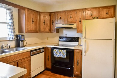 The kitchen has a pantry.