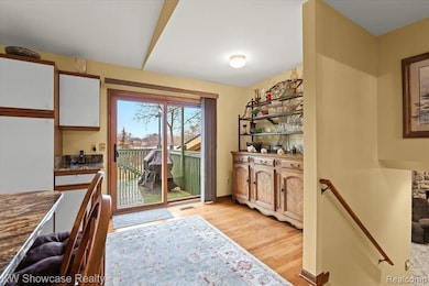 Gorgeous lake views from kitchen