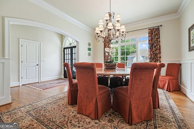 6017 Chestatee Creek Ct NW Acworth dining room