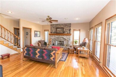 Beautiful Brick Fire Place