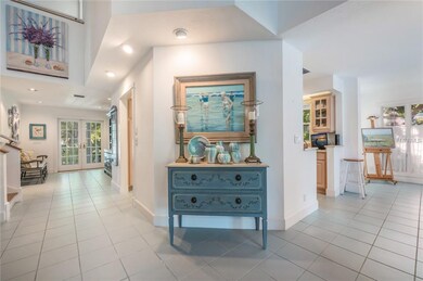 Entry/living area