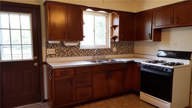 Large eat in kitchen. Freshly painted in neutral c