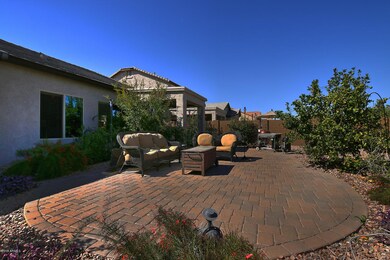 Extended paver patio