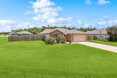 Fenced on an oversized corner lot