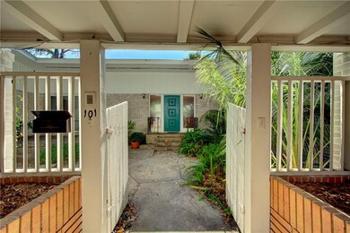 gate leading into courtyard