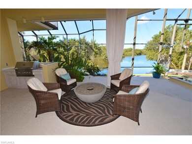 Fire Pit and built in gas grill.