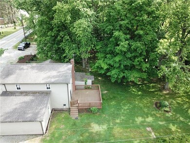 Large deck off the dining room leads to your priva