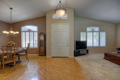 Front Entry way to Living & Dining Rooms