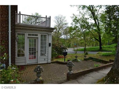Exterior Back - Hard patios.