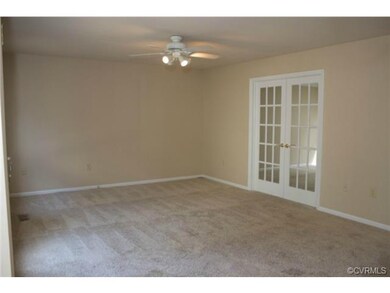 Family Room with French doors to Living Room
