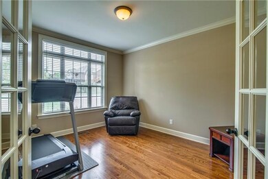 The Study is a sunny spot with crown molding, hardwood flooring, and French doors for additional privacy.  Don’t need an office?  This room would also work well as a Formal Living Room, Music Room, or main level play area for the kids. 