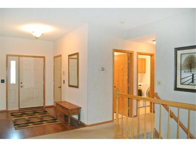 Foyer with large closet.
