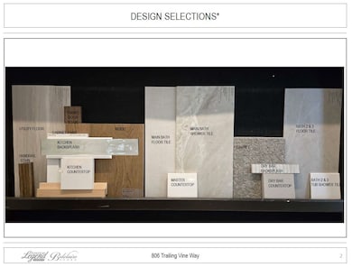 Design selections for 806 Trailing Vine - Representative photo