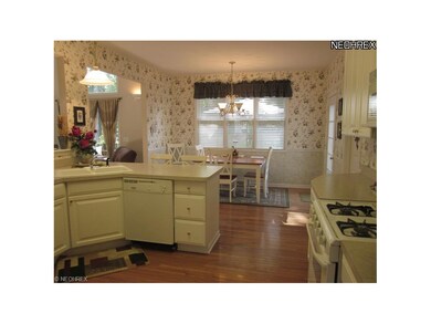 Ample eating area in the kitchen.