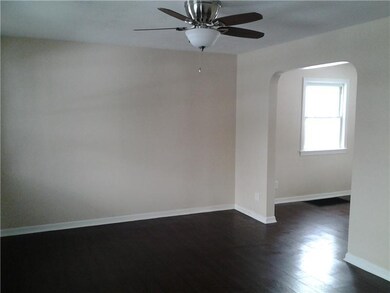 Living Room. View of living room from front entry.