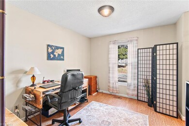 The is actually a dining room; the sellers have converted to office space -- flexibility here!