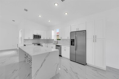 Double waterfall island