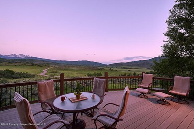 large deck for entertaining
