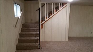 Newly carpeted lower level with walkout to backyar