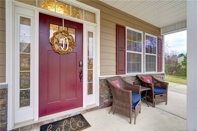 Relax on the spacious front porch