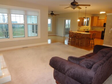 Great Room into Kitchen