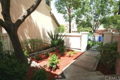 Private front court yard