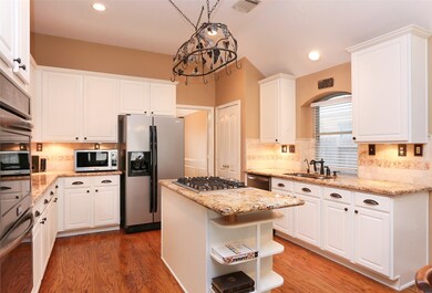 This Spacious Kitchen has brand new stainless steel appliances.
