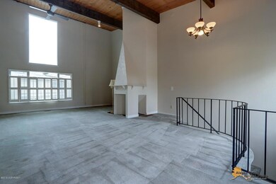 top of stairs to LR