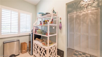 The large foyer closet adds additional storage spa