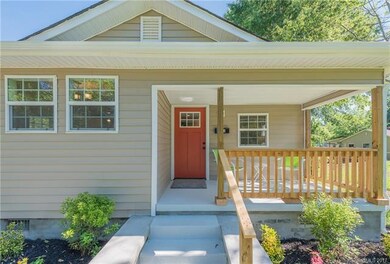 Front Porch Perfect for Relaxing in this Quiet Nei