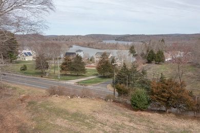 low flying drone shot to simulate view from property