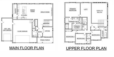 View of home floor plan