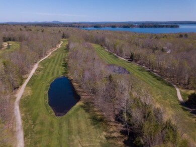 aerial of golf course