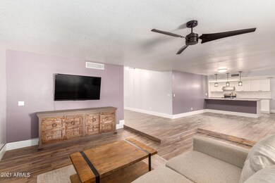 Kitchen and Living Room