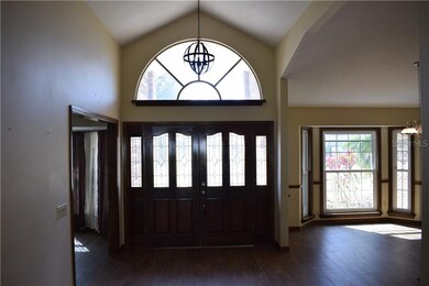 Foyer and front entrance
