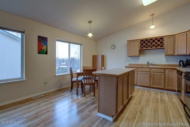 Kitchen W/Vaulted Ceiling