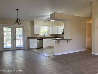 Open Kitchen Dining Area