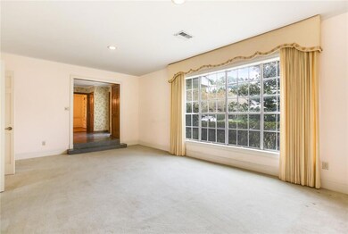 This is the living room looking back into the foye