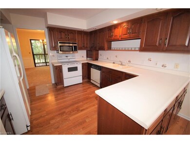 kitchen area, walk into dining room