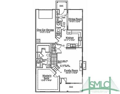 1st Floor Plan.