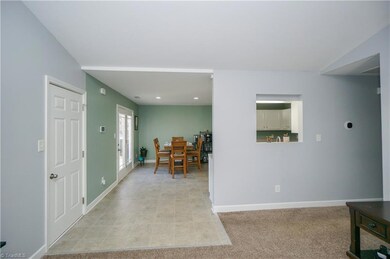 Dining room from the Living Room