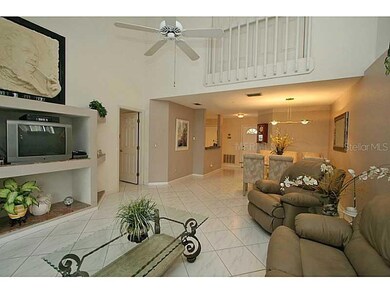 Great Room - Two story vaulted ceilings