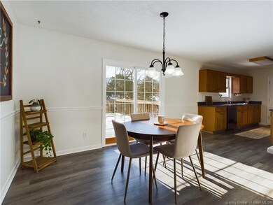 Large eat in kitchen