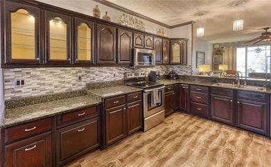Kitchen - Lighted Pantry & Cabinets