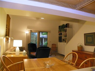 Dining area combined with living room