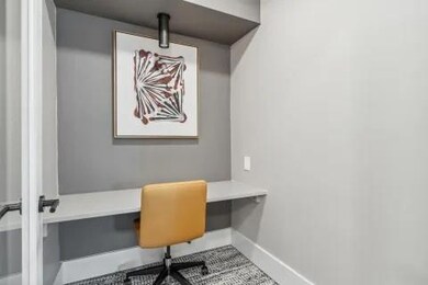 View of tiled office space