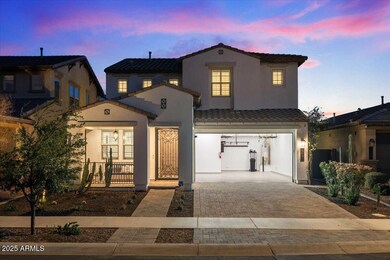 08-Front of home twilight door open