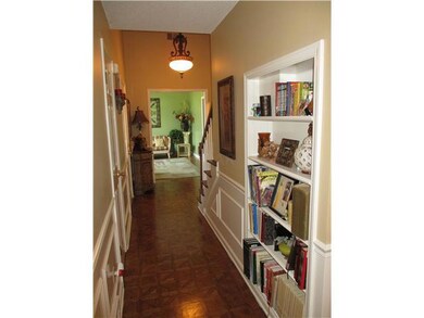Built-in bookshelves too!