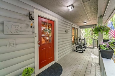 Large covered front porch