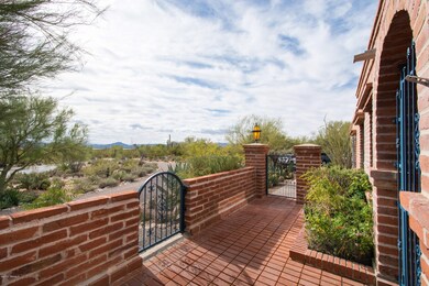 front courtyard